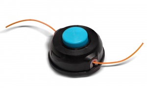 Головка триммерная ХОПЕР Синяя кнопка,бол., M10*1.25 (hu202)