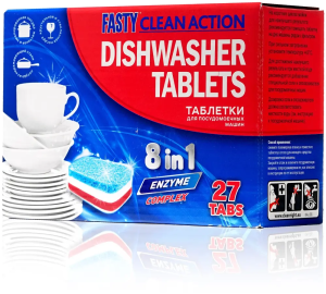 Таблетки для ПММ Fasty Clean action 27 шт. (430293)