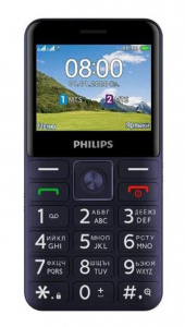 Сотовый телефон Philips E207 DS Blue
