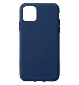 Бампер Apple iPhone 11 ZIBELINO Soft Matte синий