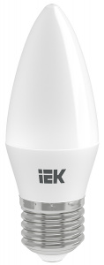Лампочка E27 светодиод. IEK 7Вт(630Lm) свеча  4000K LLE-C35-7-230-40-E27