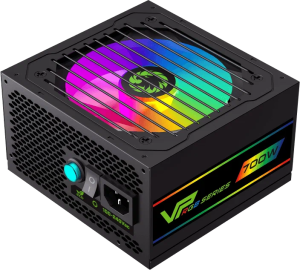 Блок питания GameMax ATX 700W VP-700-RGB 80+, Ultra quiet