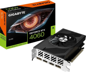 Видеокарта Gigabyte PCI-E 4.0  RTX4060 D6 8GB, GDDR6, 128-bit, DPx2, HDMIx2