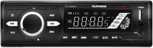 Автомагнитола-FLASH TELEFUNKEN TF-CCR8101 черный