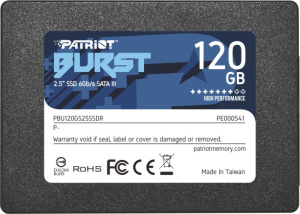 SSD 2,5" SATA 120Gb Patriot PBU120GS25SSDR Burst
