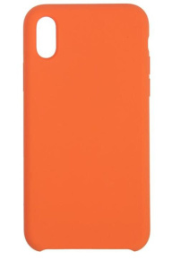 Бампер Apple IPhone X/XS ZIBELINO Soft Case оранжевый