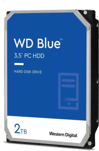 HDD SATA 2Tb WD WD20EZBX Blue (7200rpm) 256Mb