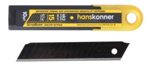 Лезвия сменные Hanskonner 18 мм (10 шт.)(HK1076-S2-18)