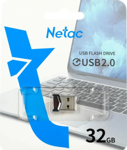 Карта USB2.0 32 GB NETAC UM81 NT03UM81N-032G-20BK черный