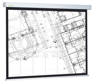 Экран д/проект.Cactus 104.6x186см Wallscreen CS-PSW-104x186 16:9 настенно-потолочный рулонный белый