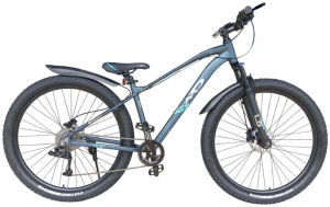 Велосипед MINGDI 29" 29MD-3.0-(M-23) (9ск., хард, алюм.) серый/голубой