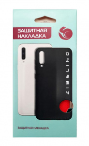 Бампер Samsung A12 (A125) ZIBELINO Soft Case индиго