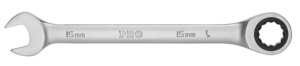 Ключ гаечный STARTUL комбинированный 15 мм трещоточный (PRO-7015)