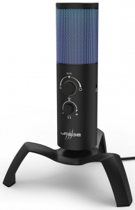 Микрофон для стримов Hama Stream 750 HD Illuminated 2.5м черный