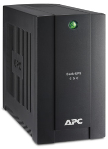 ИБП APC BC650I-RSX 360Вт 650ВА черный