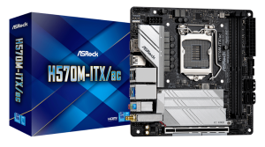 М/П SOC-1200 ASRock H570M-ITX/AC 2xDDR4 mini-ITX AC`97 8ch(7.1) 1 x 2.5Giga