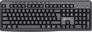 Клавиатура Oklick K225W черный