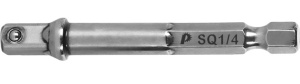 Адаптер для бит ПРАКТИКА для головок 1/4" 65 мм (776-690)