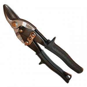Ножницы GROSS Piranha по жести прямой и левый рез, двухкомпонентные рукоятки 250 мм (78321)