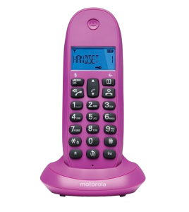 Телефон-радио MOTOROLA C1001LB+ фиолетовый