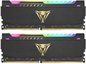 Память DDR4 16384Mb 3600MHz Patriot PVSR416G360C0K Viper Steel RGB RTL Gaming PC4-28800 CL20 DIMM 288