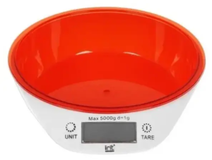 Весы кухонные электронные IRIT IR-7117 красный