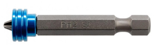 Бита GROSS PH2x50 мм. с огран.магнит. (11456)