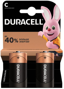 Батарейка Duracell LR20 2шт
