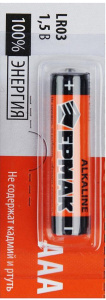 Батарейка ЕРМАК LR03 Alkaline (634-007)