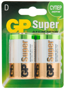 Батарейка GP LR20 Super 2шт