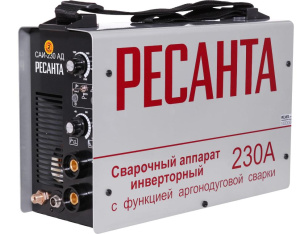 Аппарат сварочный инверторный РЕСАНТА САИ-230 АД аргоннодуговой