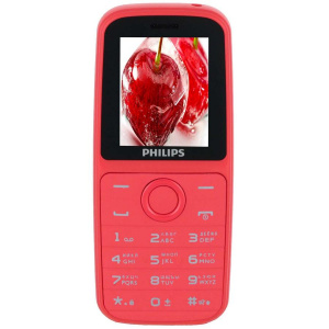 Сотовый телефон Philips E109 DS Red