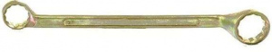 Ключ гаечный СИБРТЕХ накидной 24х27мм, желтый цинк (14634)