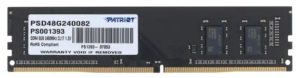 Память DDR4 8192Mb 2400MHz Patriot PSD48G240082 RTL PC4-19200 CL17 DIMM 288-pin 1.2В