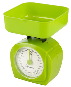 Весы кухонные HOMESTAR HS-3005М зеленый