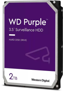 HDD SATA 2Tb WD WD22PURZ Surveillance Purple (5400rpm) 256Mb