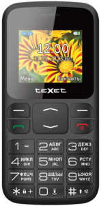 Сотовый телефон TEXET TM-B208 черный