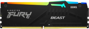 Память DDR5 8192Mb Kingston Fury Beast RGB 5600MHz (KF556C40BBA-8)