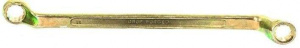 Ключ гаечный СИБРТЕХ накидной 10х13мм, желтый цинк (14618)
