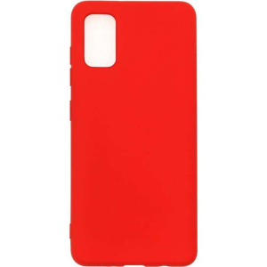 Бампер Samsung A41 (A415) ZIBELINO Soft Case красный