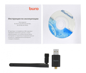 Контроллер Bluetooth Buro BU-BT40С Bluetooth 4.0+EDR class 1 100м черный