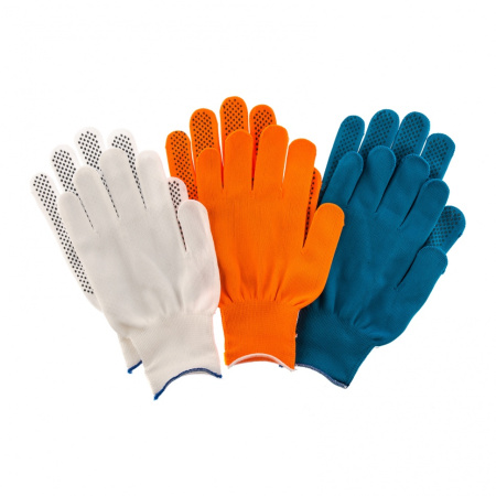 Перчатки Palisad в наборе (оранжевые, синие, белые) (67853)