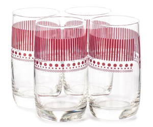 Набор столовый LUMINARC «Идиллия ЛИЛАК» , стекло, 16 пр., со стаканами, лиловый (S1301)