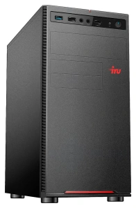 Компьютер IRU Home 310H5SE MT (1862616) PG G6405/8Gb/SSD1Tb UHDG 610/DOS