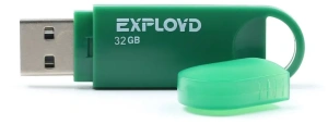 Карта USB2.0 32 GB EXPLOYD 570 зеленый