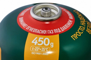 Баллон газовый TOURIST 450 гр., резьбавой (TBR-450)