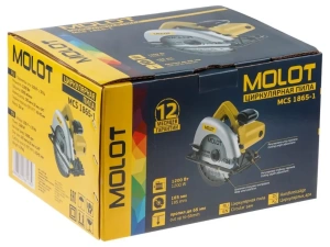Пила дисковая MOLOT MCS 1865-1 (MCS186500029-1)