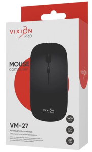 Мышь Vixion VM-27 PRO черная