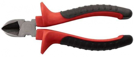 Бокорезы FIT Оптима 190 мм красно-черная ручка, полированная сталь (47552)