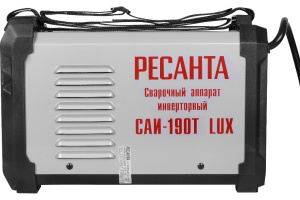 Аппарат сварочный инверторный РЕСАНТА САИ-190Т LUXX (65/70)